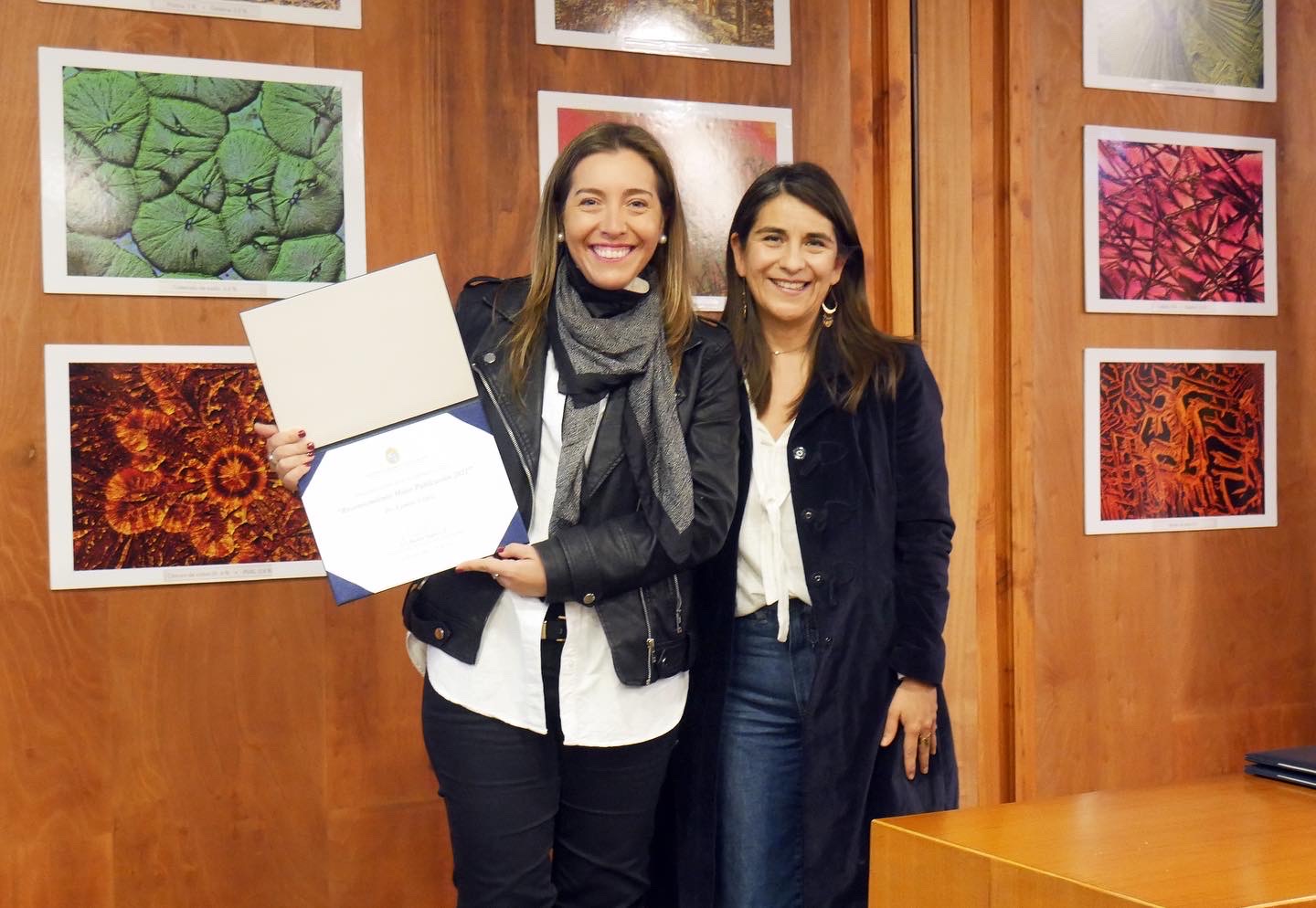 Facultad de Química y de Farmacia UC otorga premio a Dra. Lorena Barrientos por mejor publicación científica