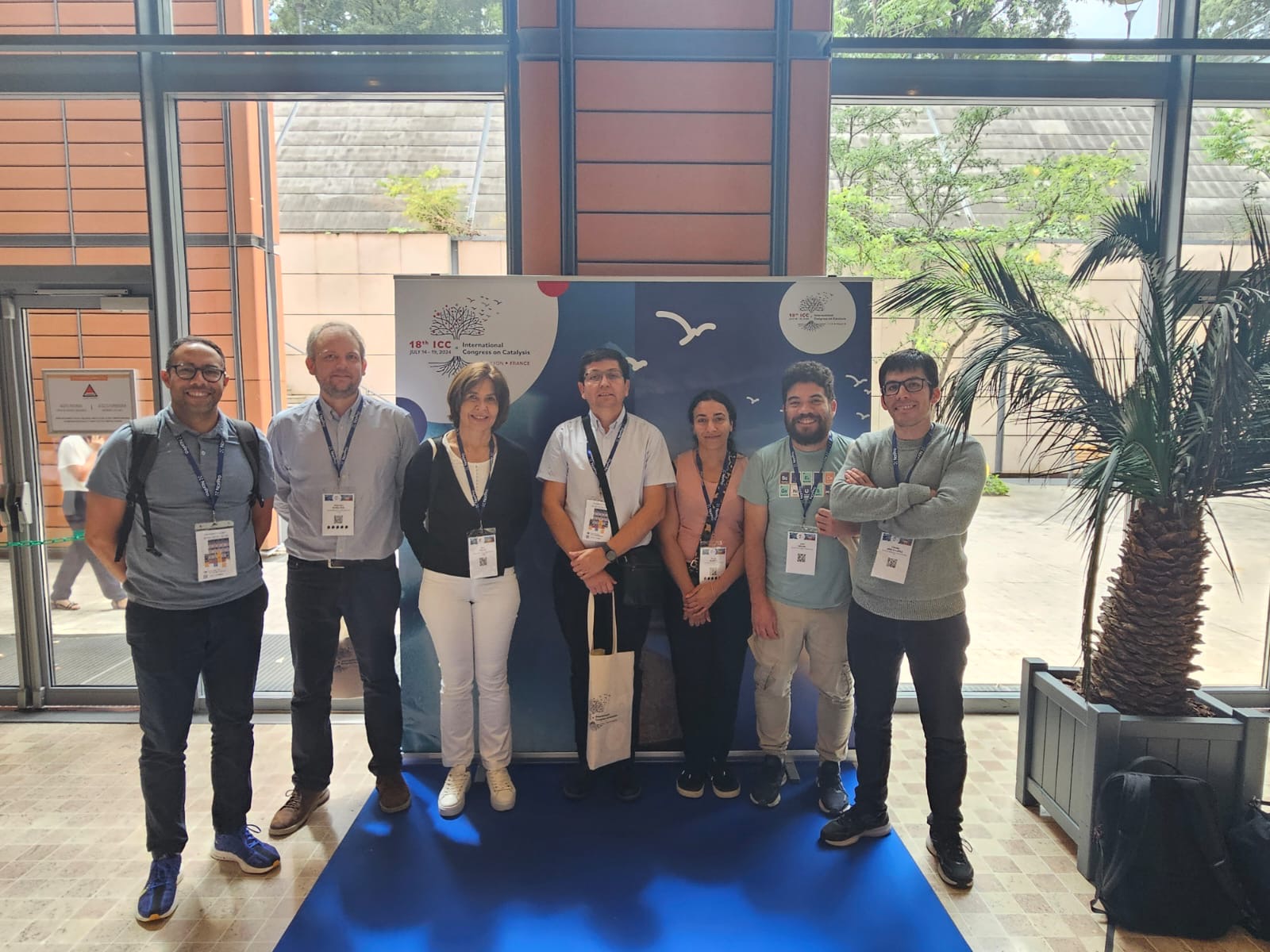 Investigadores del Núcleo Milenio CSC expusieron en el 18th International Congress on Catalysis (ICC) realizado en Francia